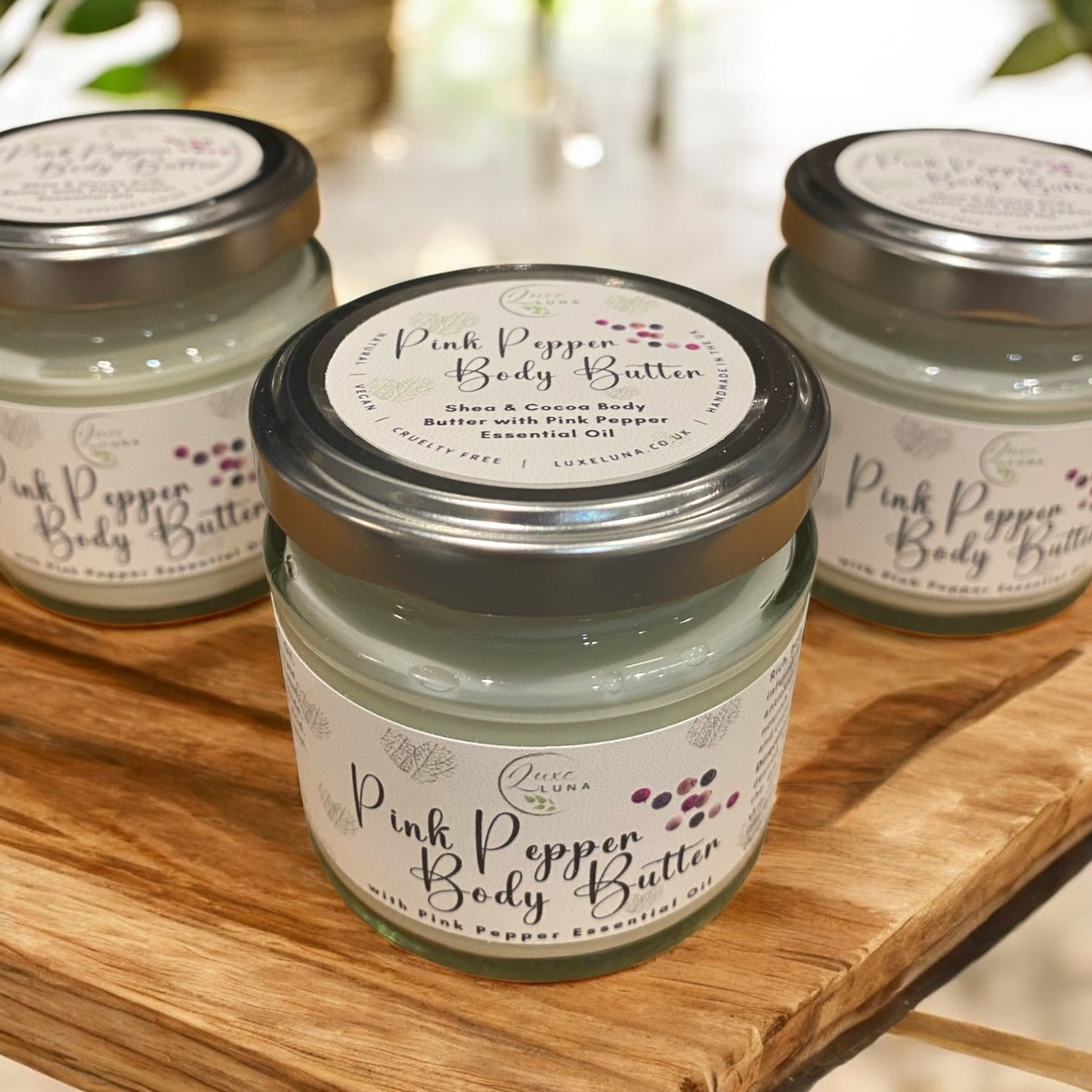 Nourishing Body Butter with Pink Pepper Essential Oil