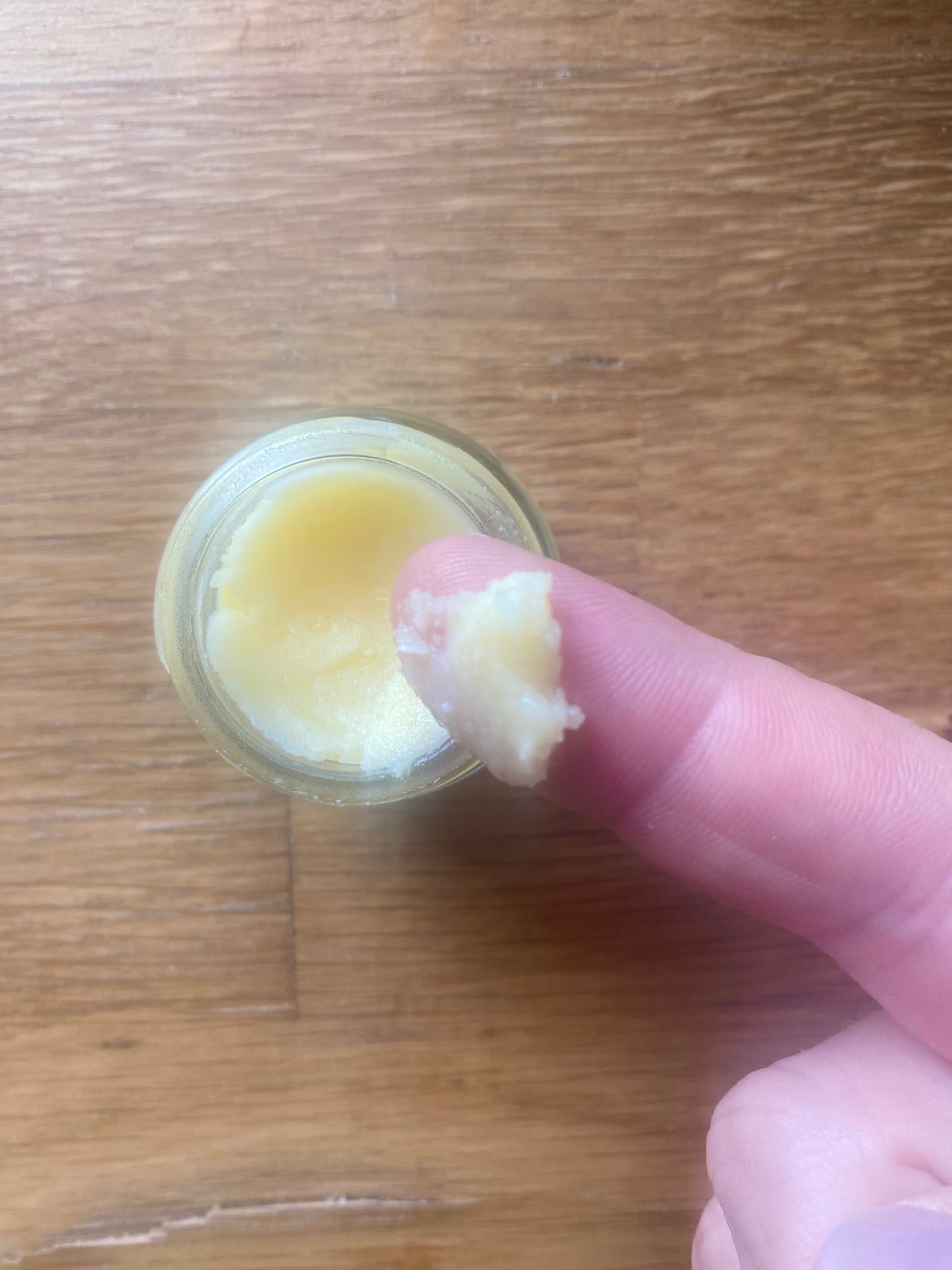 Fragrance-Free Natural Lip Butter - 20g Glass Jar