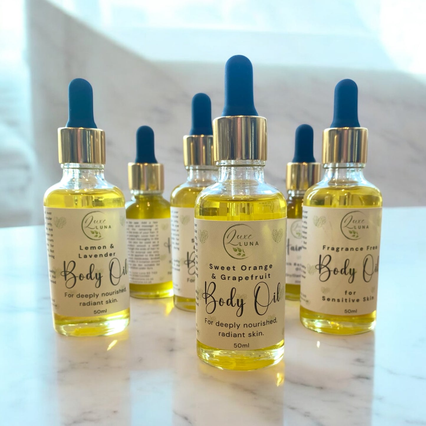 ‘Zesty Glow’ Natural Body Oil - with Sweet Orange & Grapefruit