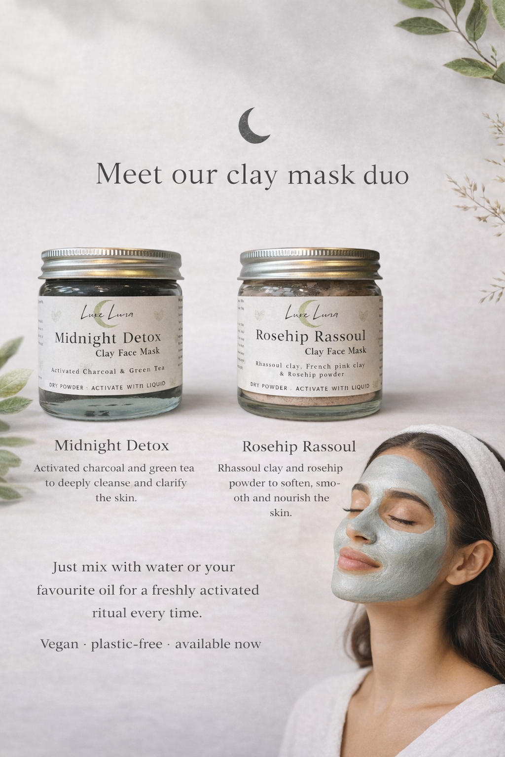 Mineral Clay Face Masks