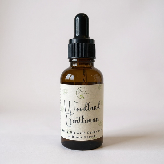 “Woodland Gentlemen” Beard Oil with Cedarwood and Black Pepper