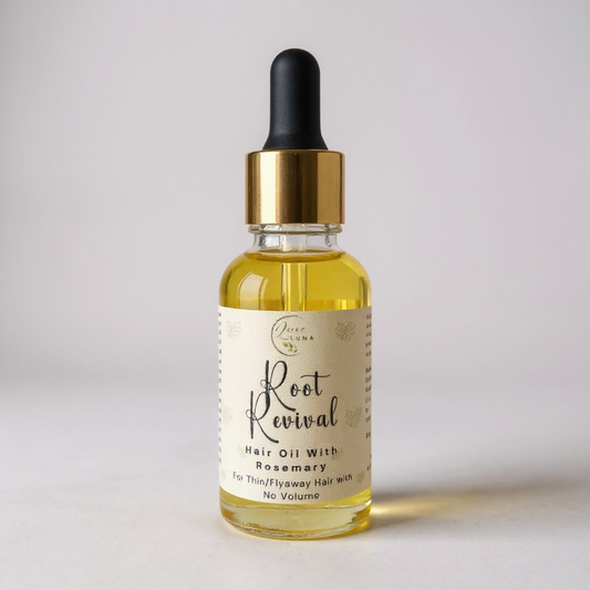 Root Revival - Natural Hair Oil with Rosemary Oil for Thin/Flyaway Hair with no Volume