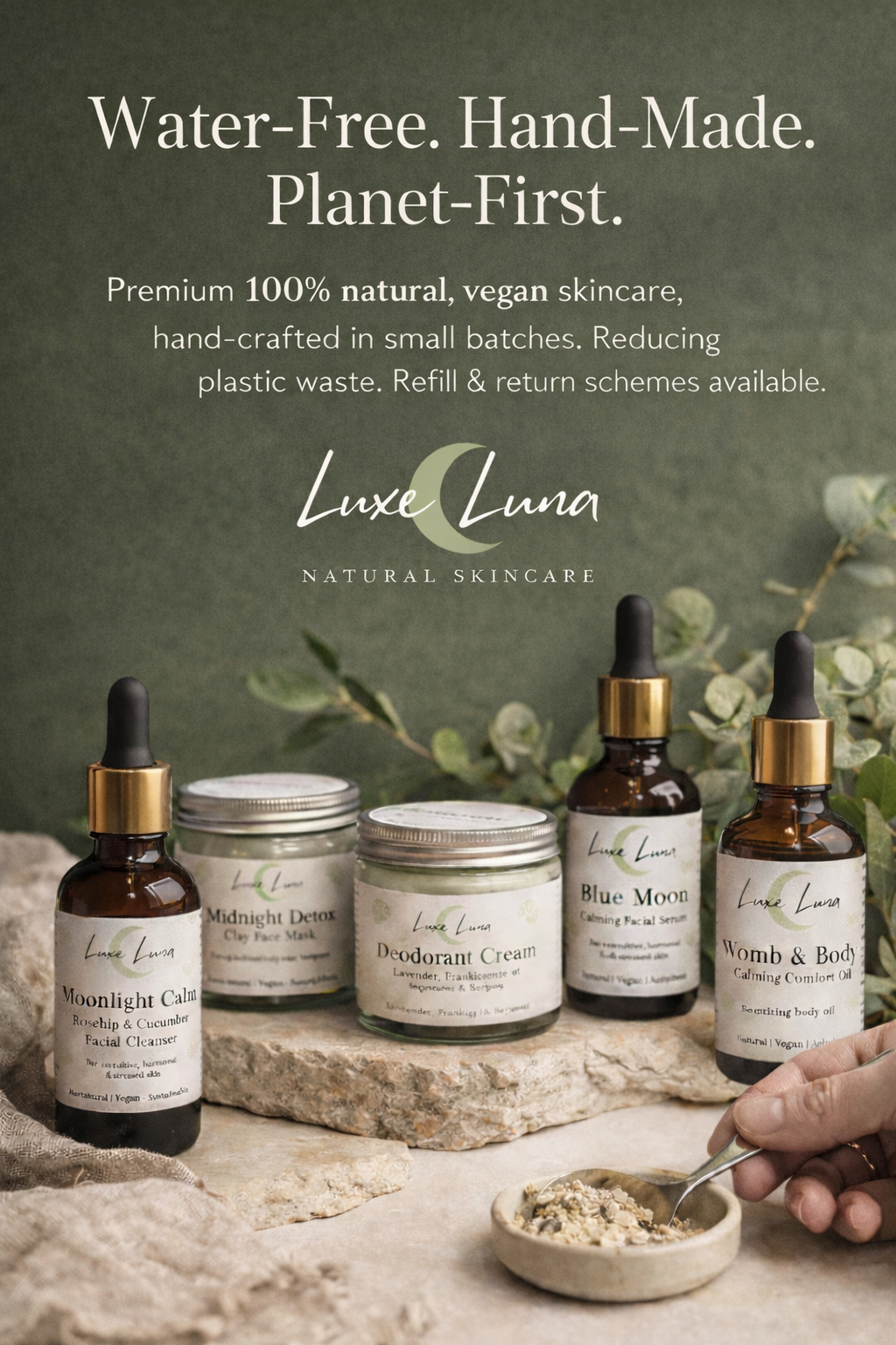 Soothing Facial Butter | Luxury, Calming & Anti-ageing | Luna Calm