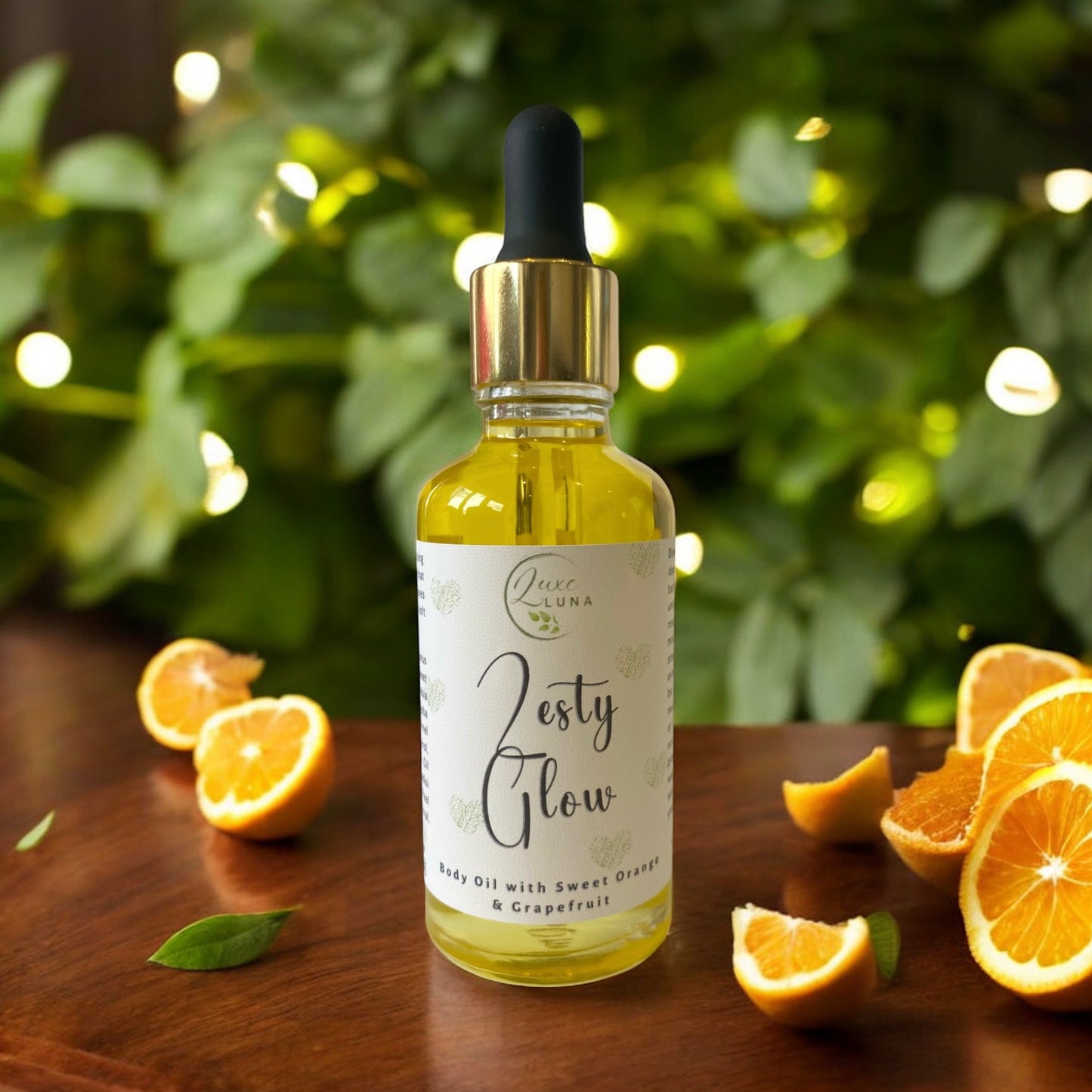 ‘Zesty Glow’ Natural Body Oil - with Sweet Orange & Grapefruit