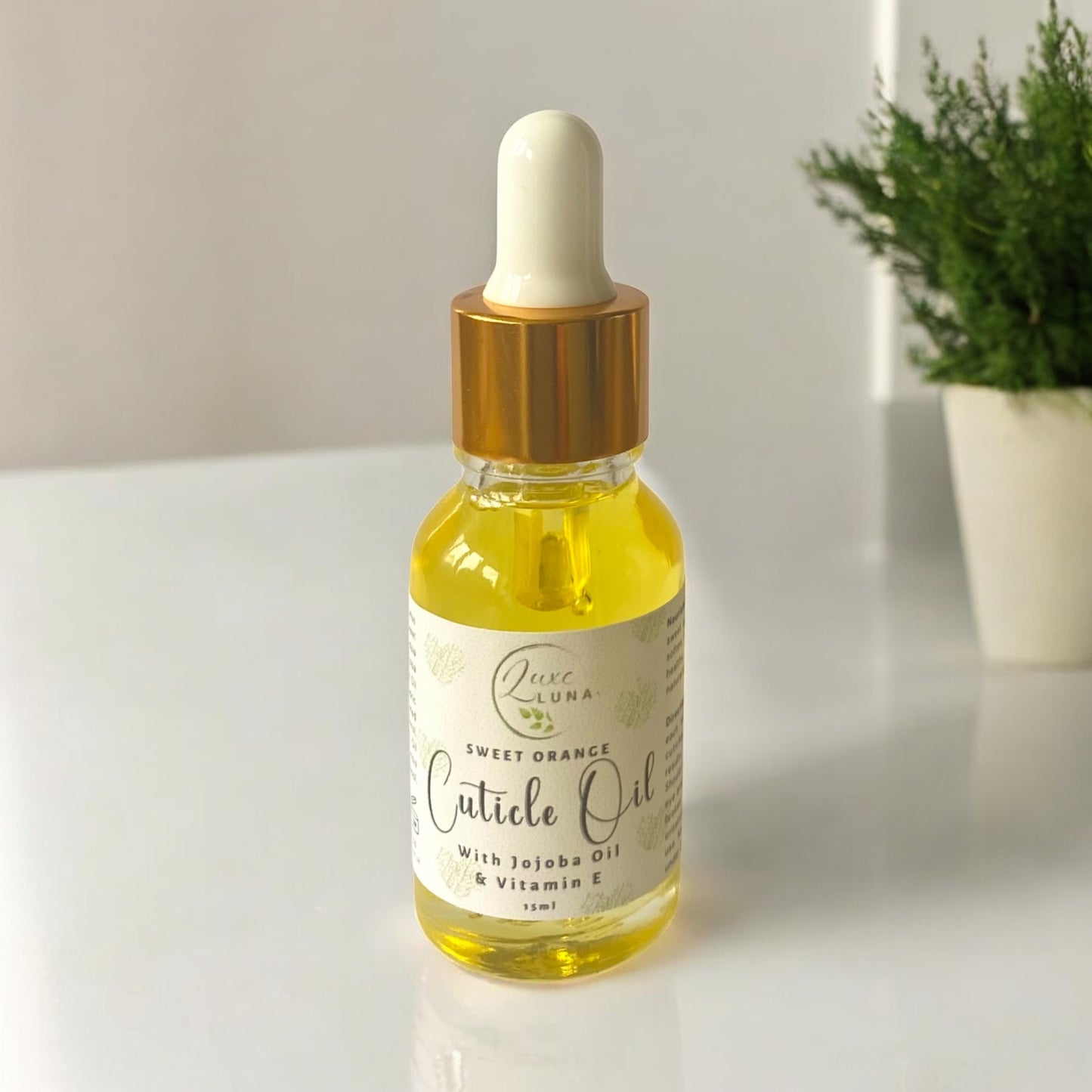 Nourishing Cuticle Oil with Sweet Orange Essential Oil - 100% Natural