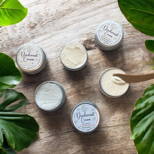 Natural Deodorant Cream - Travel Sized - Aluminium & Plastic Free - WHOLESALE