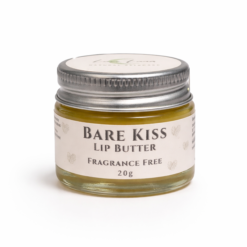 Bare Kiss Lip Butter – Fragrance-Free Nourishing Lip Balm | 100% Natural | 20g