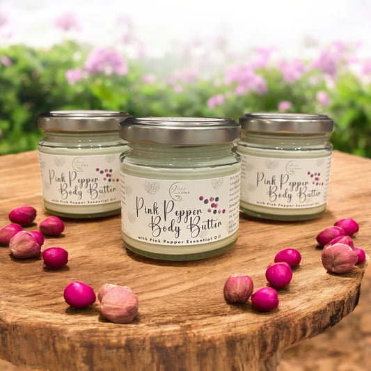 Nourishing Body Butter with Pink Pepper Essential Oil