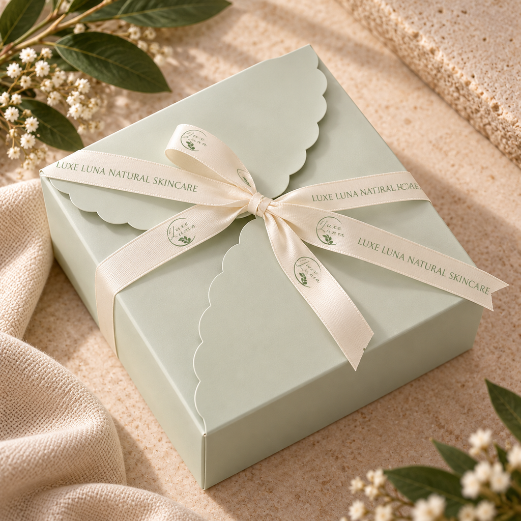 Natural Lip Care Gift Set – Lip Butter & Scrub