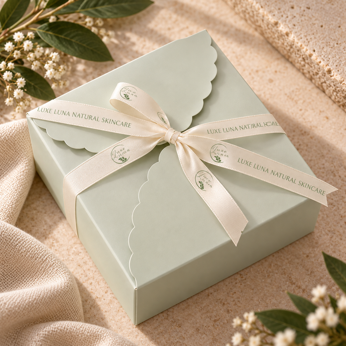 Natural Lip Care Gift Set – Lip Butter & Scrub