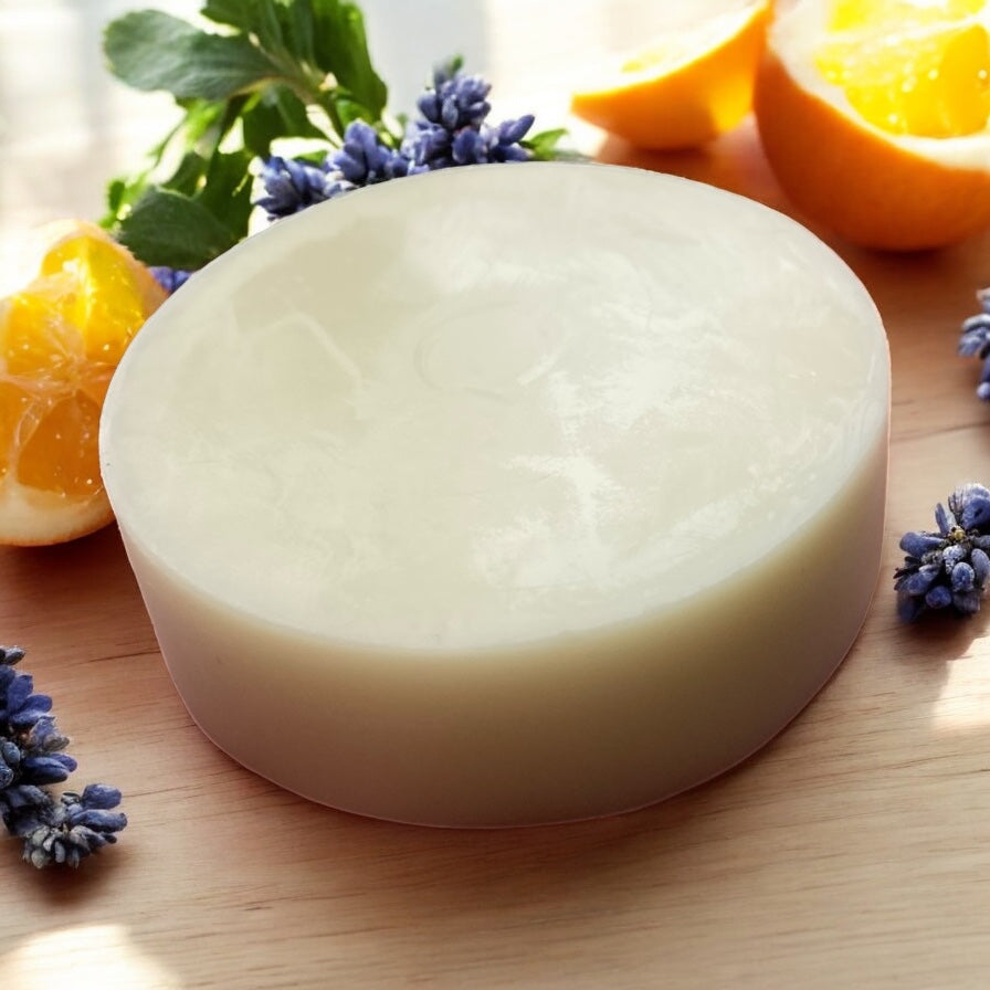 Mango Butter & Calendula Body Lotion Bars - with Lavender & Bergamot