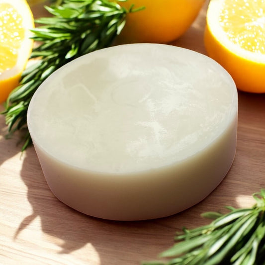 Mango Butter & Calendula Body Lotion Bars - with Rosemary & Grapefruit