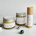 Natural Lip Care Gift Set – Lip Scrub, Lip Butter & Lip Balm | Vegan | Eco-Friendly | Handmade