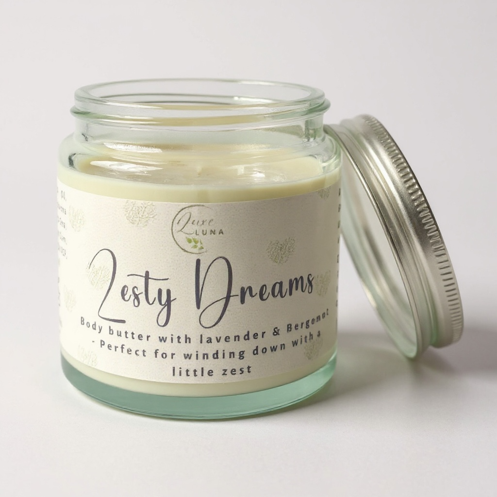 ‘Zesty Dreams’ Body Butter with Lavender and Bergamot