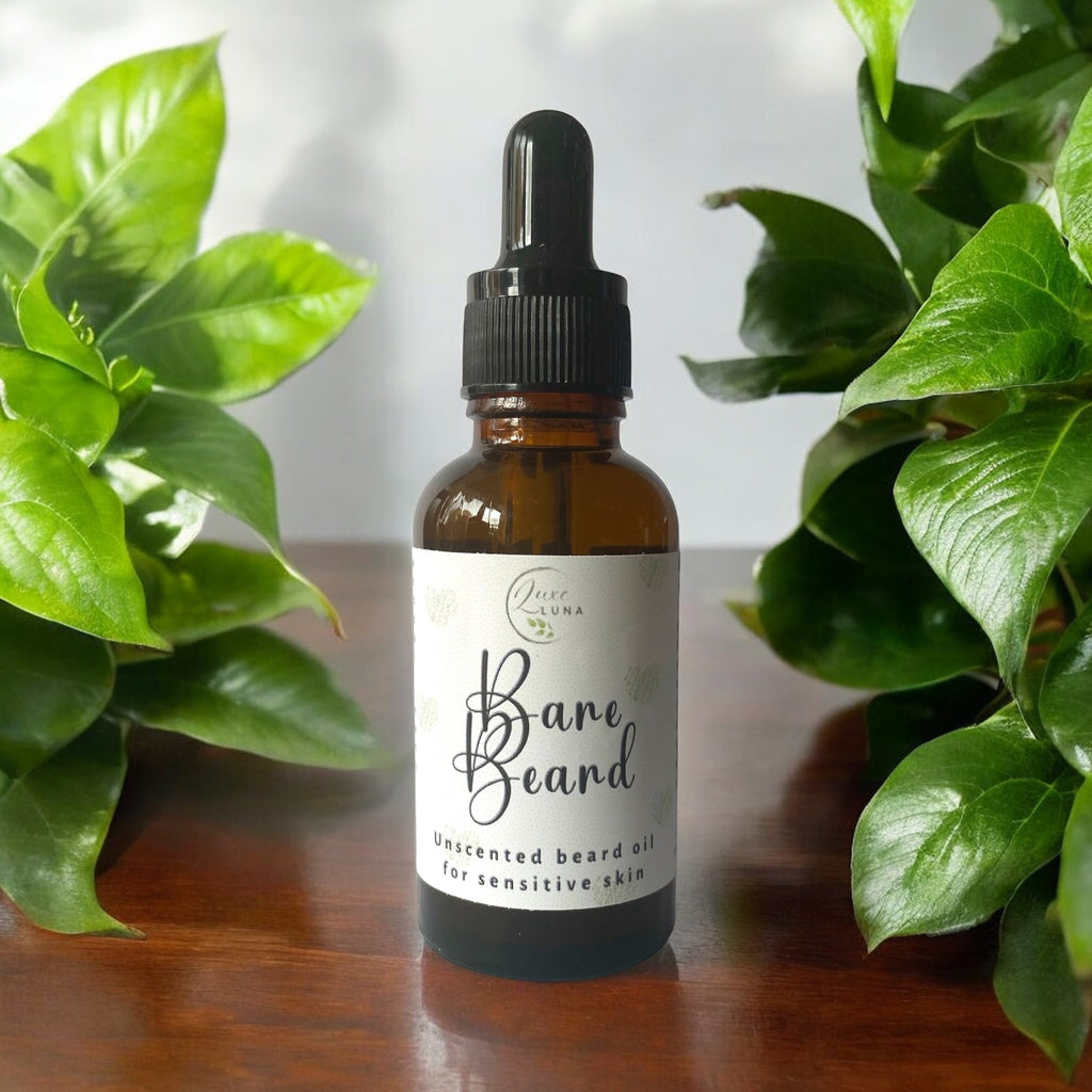 Fragrance Free Beard Oil for Sensitive Skin - “Bare Beard”