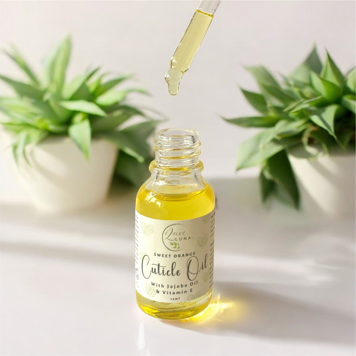 Nourishing Cuticle Oil with Sweet Orange Essential Oil - 100% Natural