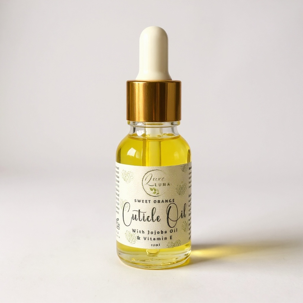Nourishing Cuticle Oil with Sweet Orange Essential Oil - 100% Natural