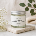 Natural Deodorant Cream - Unscented