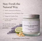 Bicarb Free Natural Deodorant Cream - Lavender, Frankincense & Bergamot
