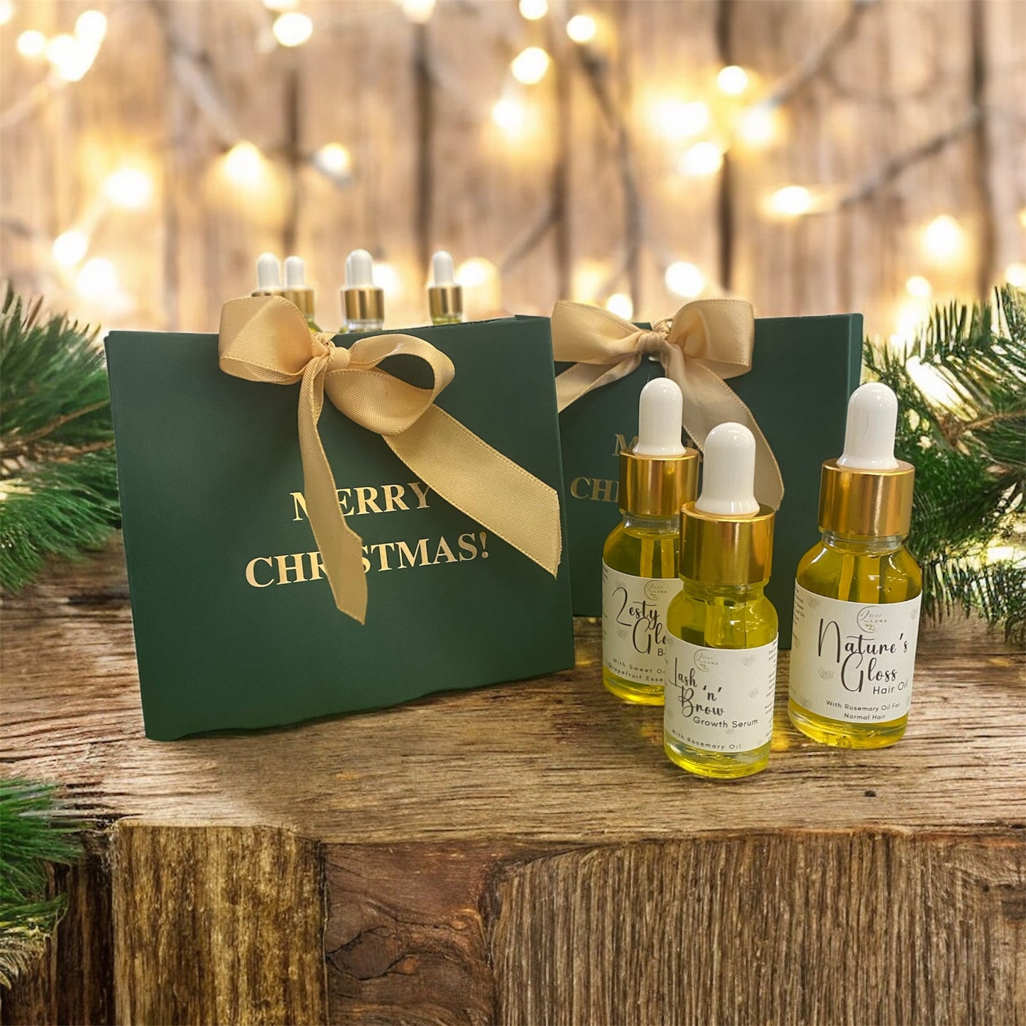 Christmas Beauty Oil Gift Bag – Limited Edition