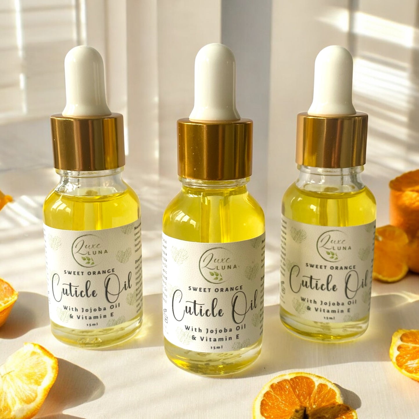 Nourishing Cuticle Oil with Sweet Orange Essential Oil - 100% Natural