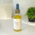 Natural Hair Oil with rosemary Oil for Normal Hair - "Nature's Gloss"